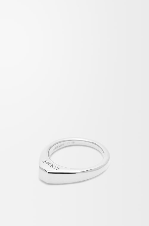LOEWE 純銀戒指 銀色