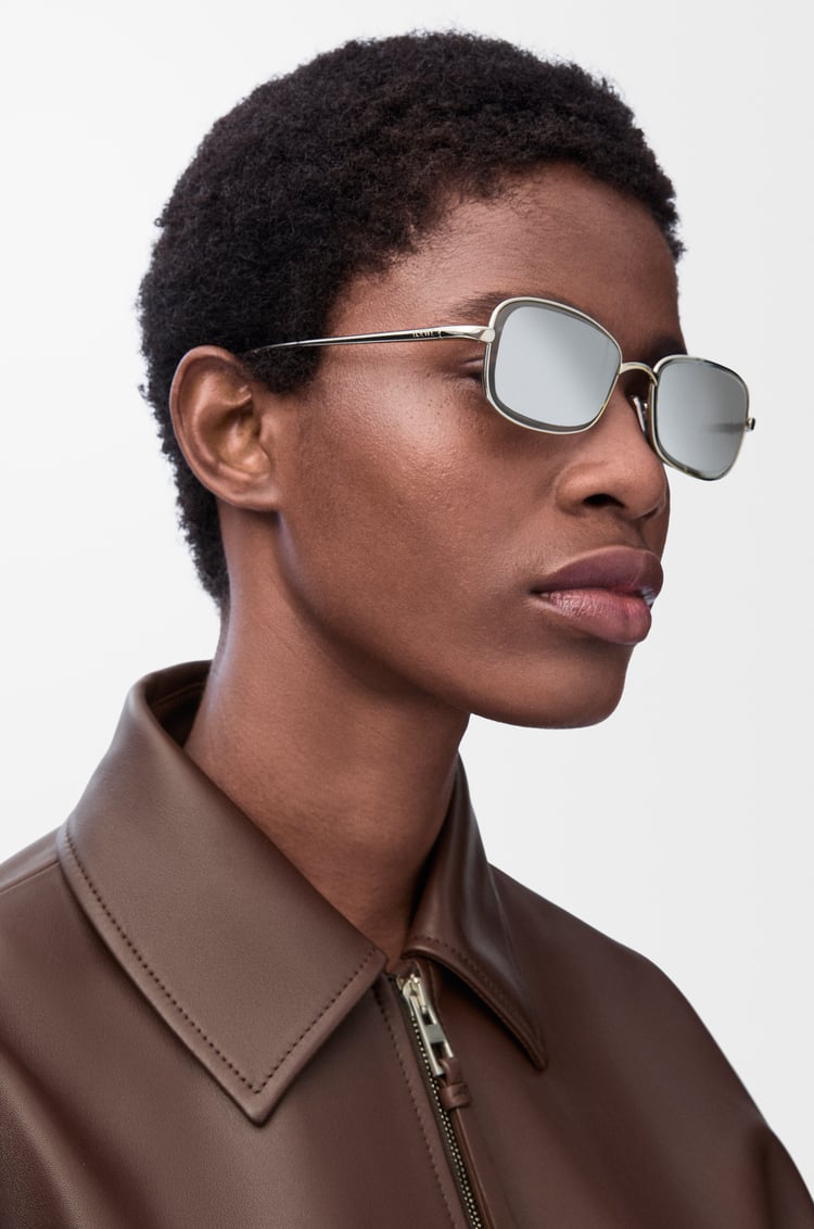 LOEWE Seashell sunglasses Silver