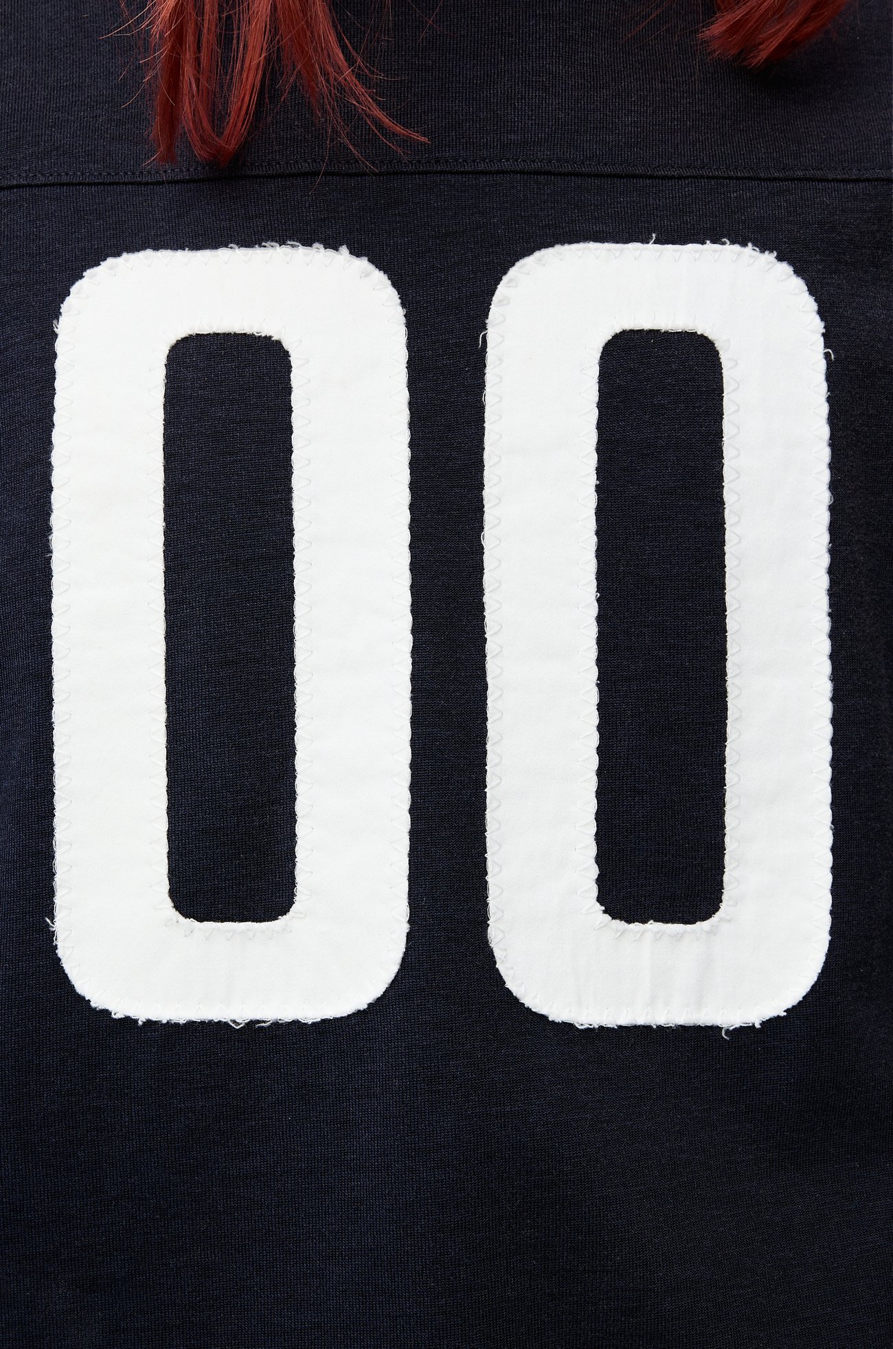 LOEWE T-Shirt aus Baumwolle und Viskose mit normaler Passform Dunkles Marineblau