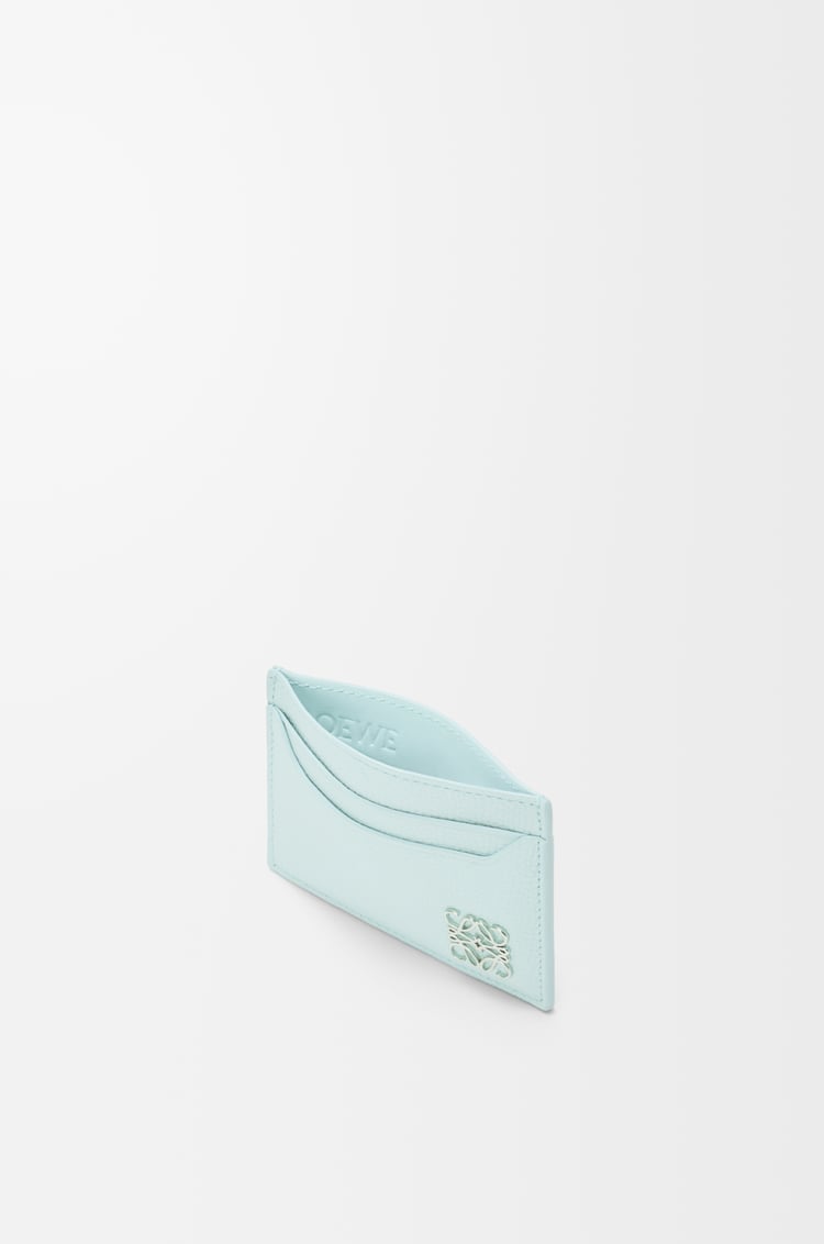 LOEWE アナグラム プレーン カードホルダー（ペブルグレインカーフ） フローズン