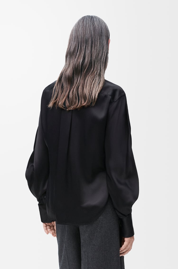 LOEWE Camisa en viscosa Negro