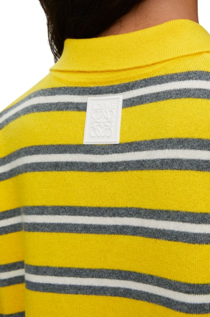 LOEWE Polo sweater in wool Yellow plp_rd