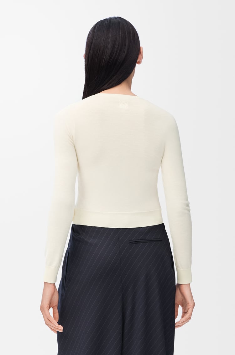 LOEWE Cardigan in wool White