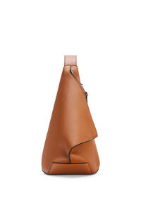 LOEWE Anton sling in soft grained calfskin Tan