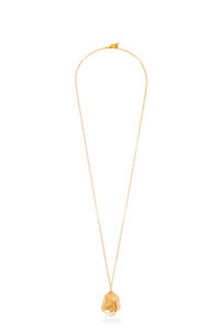 LOEWE Pendant necklace in sterling silver Gold