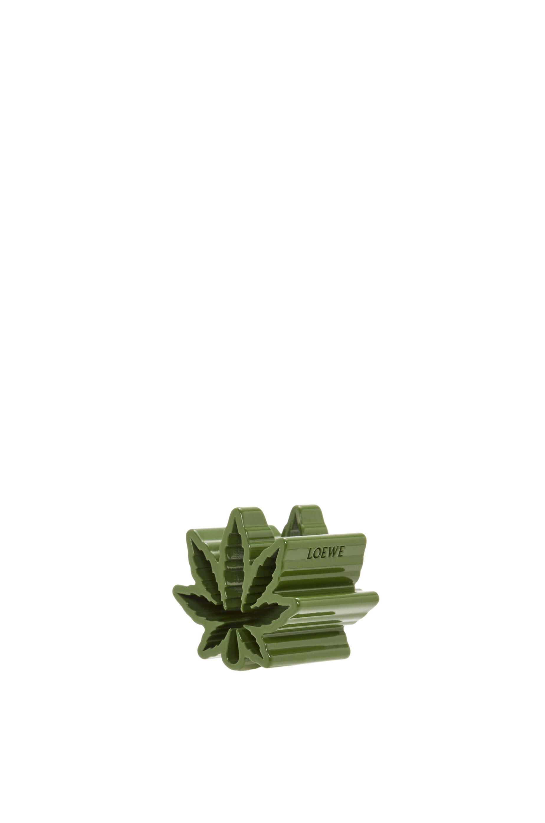 Leaf dice in metal Green - LOEWE Leaf dice in metal Green - LOEWE