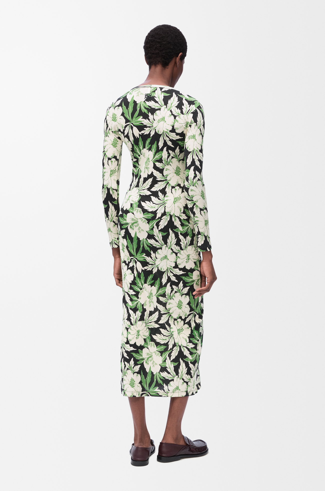 LOEWE Dress in silk and cotton Multicolor plp_rd