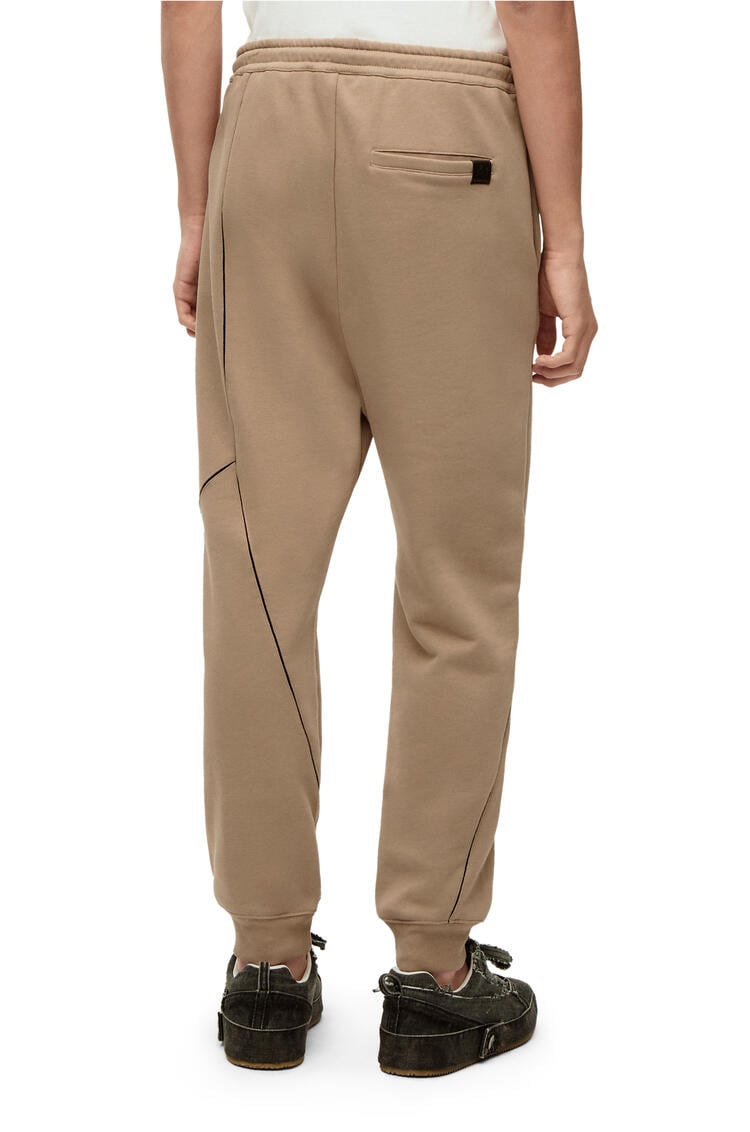 LOEWE Puzzle jogging trousers in cotton Sand