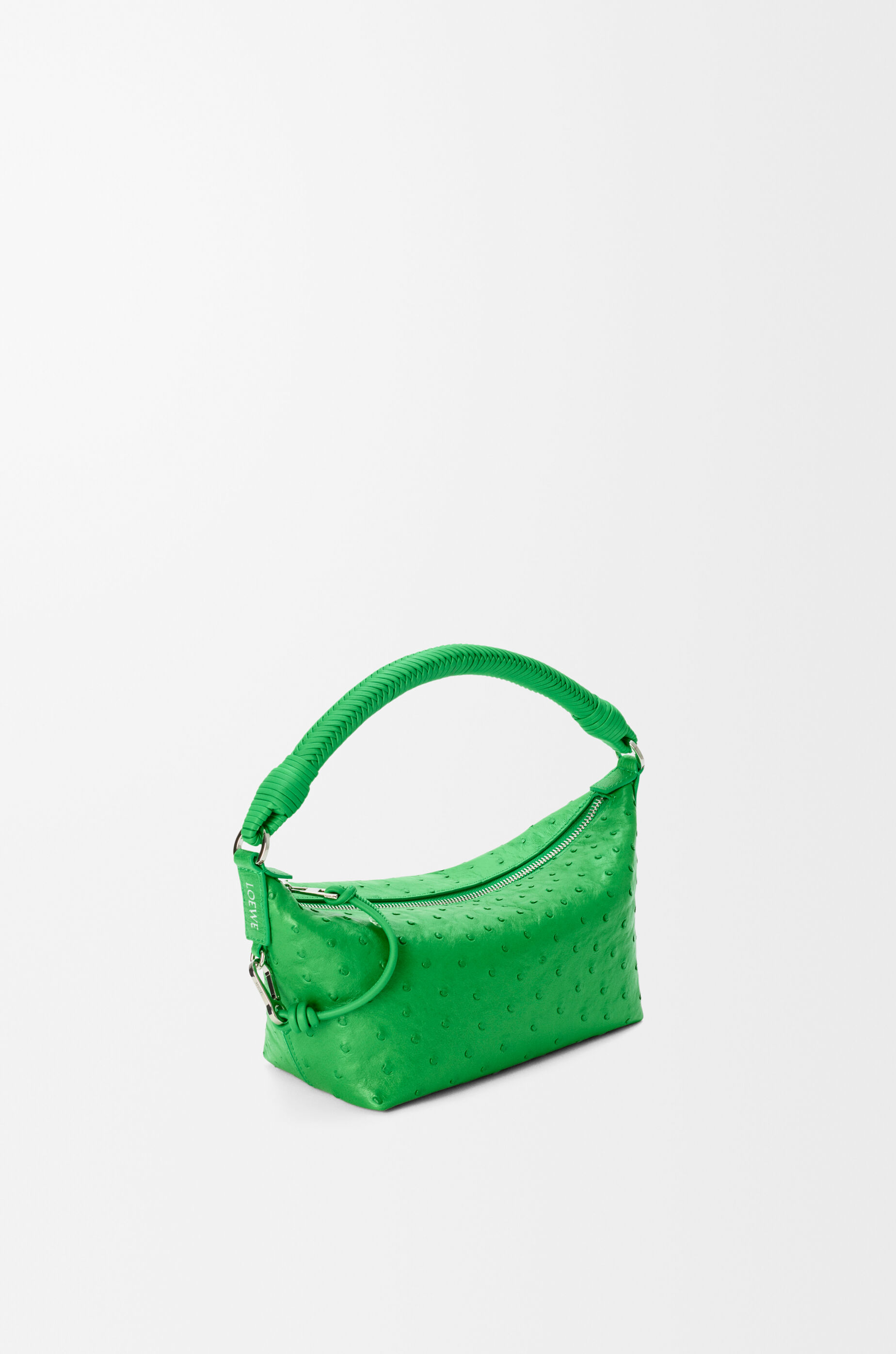 本日限定価格　LOEWE　ハンドバッグ　ミニサイズ　オーストリッチ　ナッパレザー カラバッグ ミニ（オーストリッチ） グリーン - ロエベ 日本 公式サイト