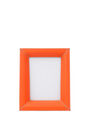 LOEWE Photo frame in grained calfskin Orange pdp_rd