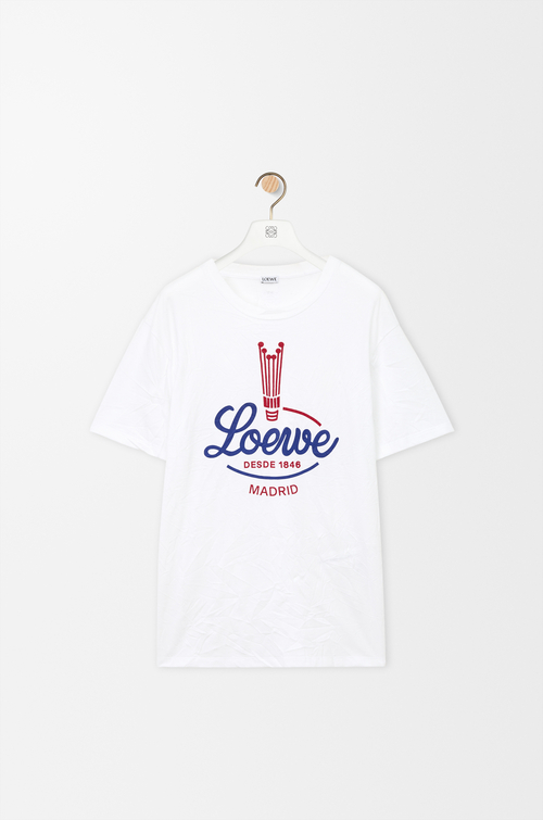 LOEWE T-shirt in cotton blend White