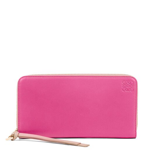 LOEWE 环绕式拉链钱夹 Fucshia/Sand LOEWE 环绕式拉链钱夹 Fucshia/Sand all