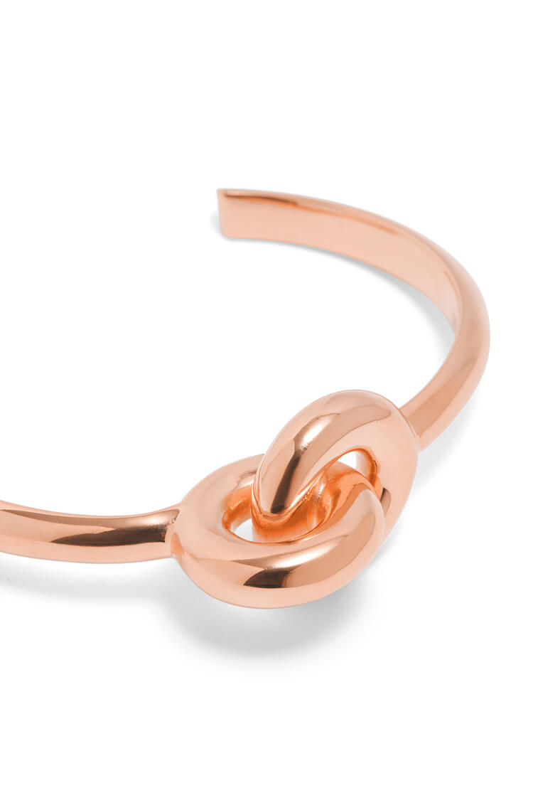 LOEWE Donut link cuff in sterling silver Rose Gold