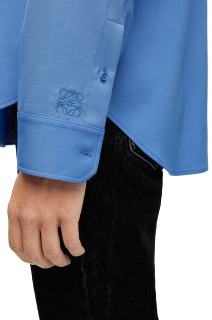 LOEWE Shirt in wool Riviera Blue plp_rd