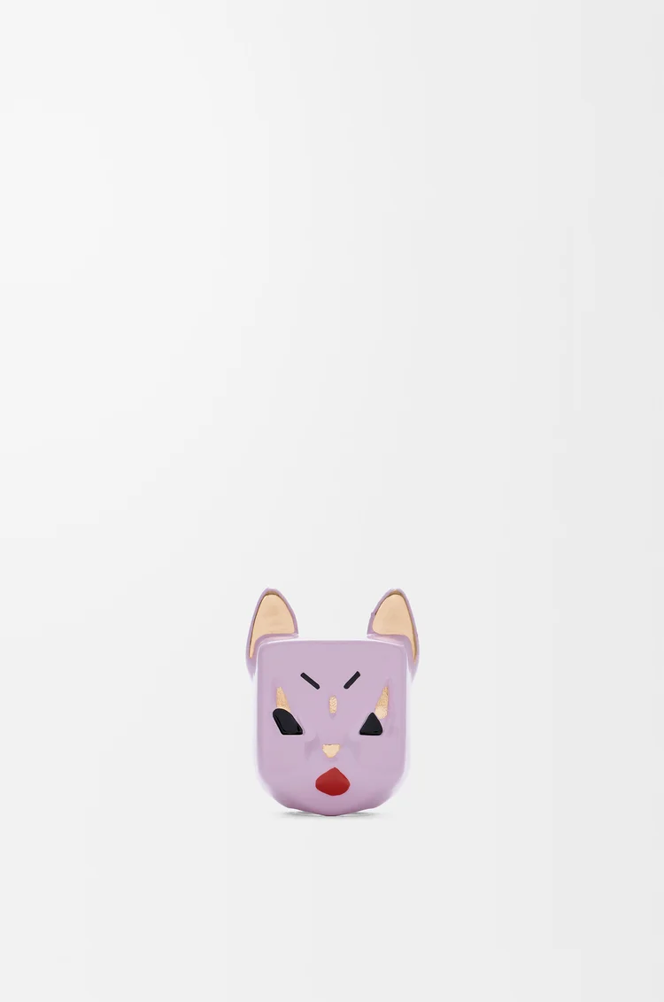 LOEWE Cat dice Purple/Yellow