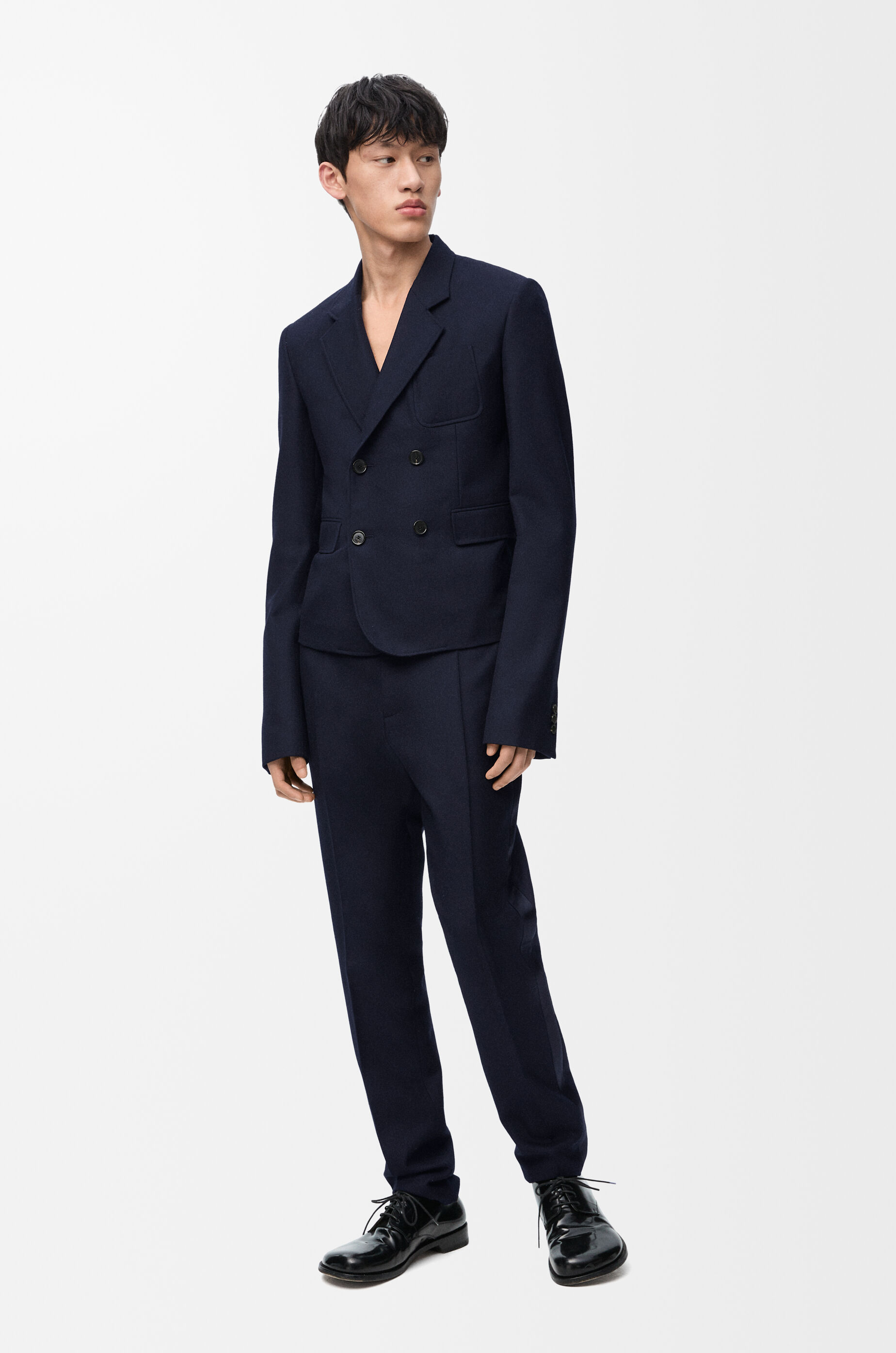 Jacket in wool Blue - LOEWE