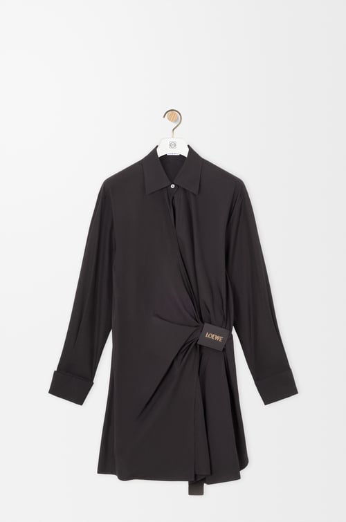LOEWE シャツ ドレス（コットン） ブラック