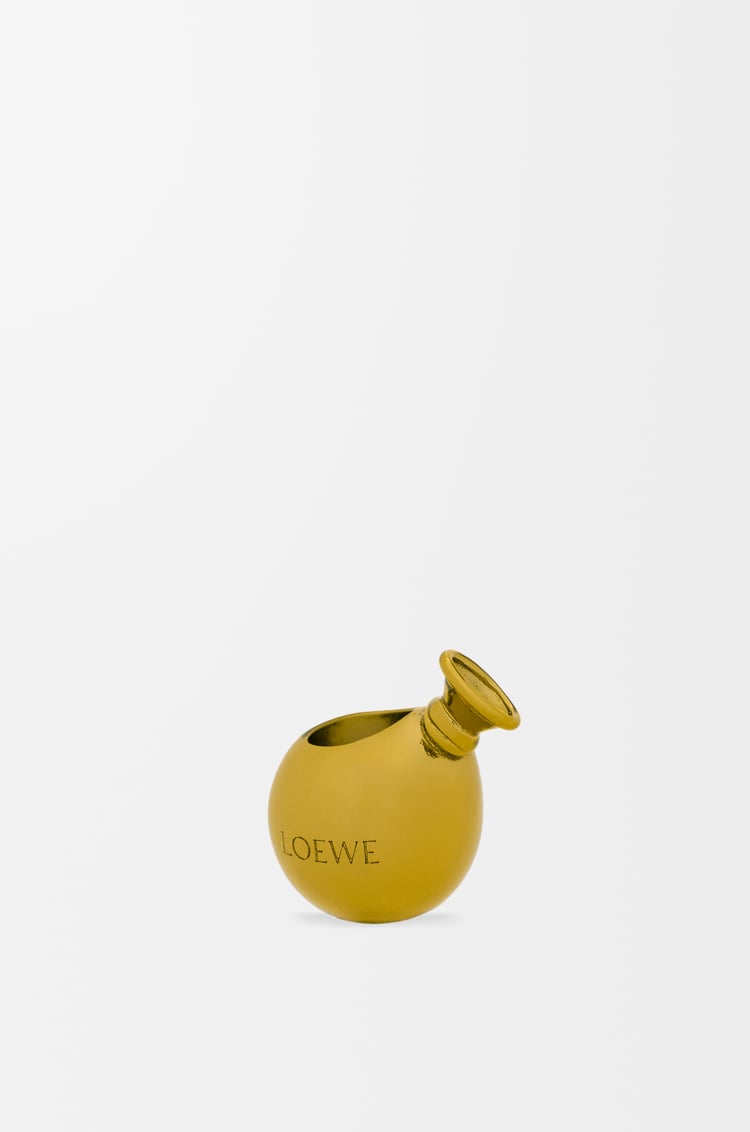 LOEWE 小型氣球骰子 黃色/金色