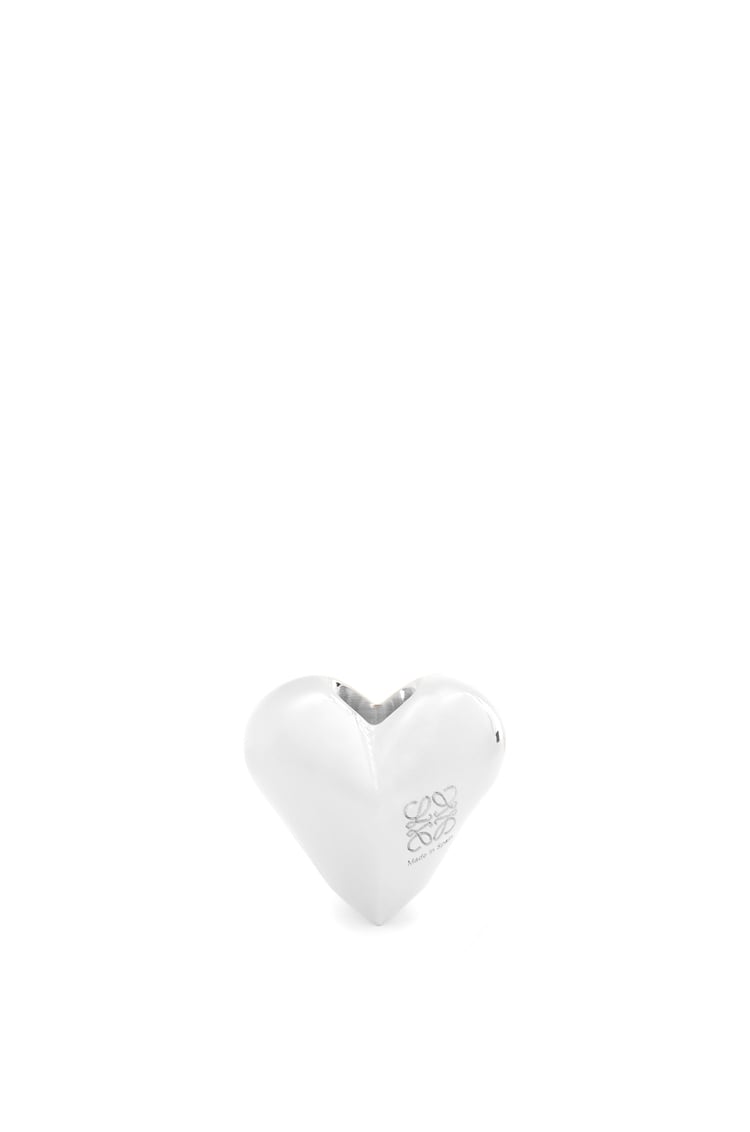 LOEWE Big heart dice Palladium