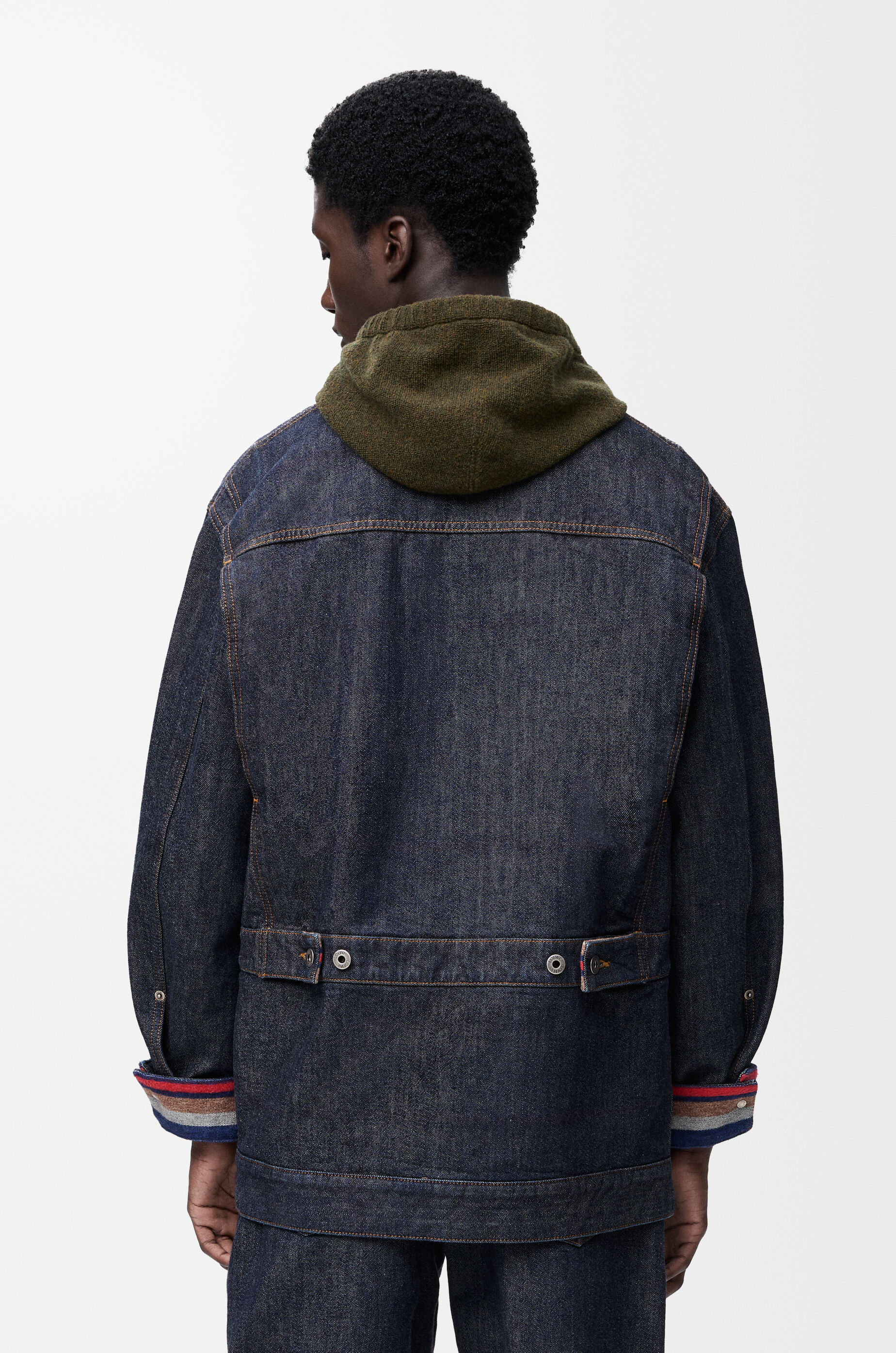 Jacket in denim Blue - LOEWE USA Official Website