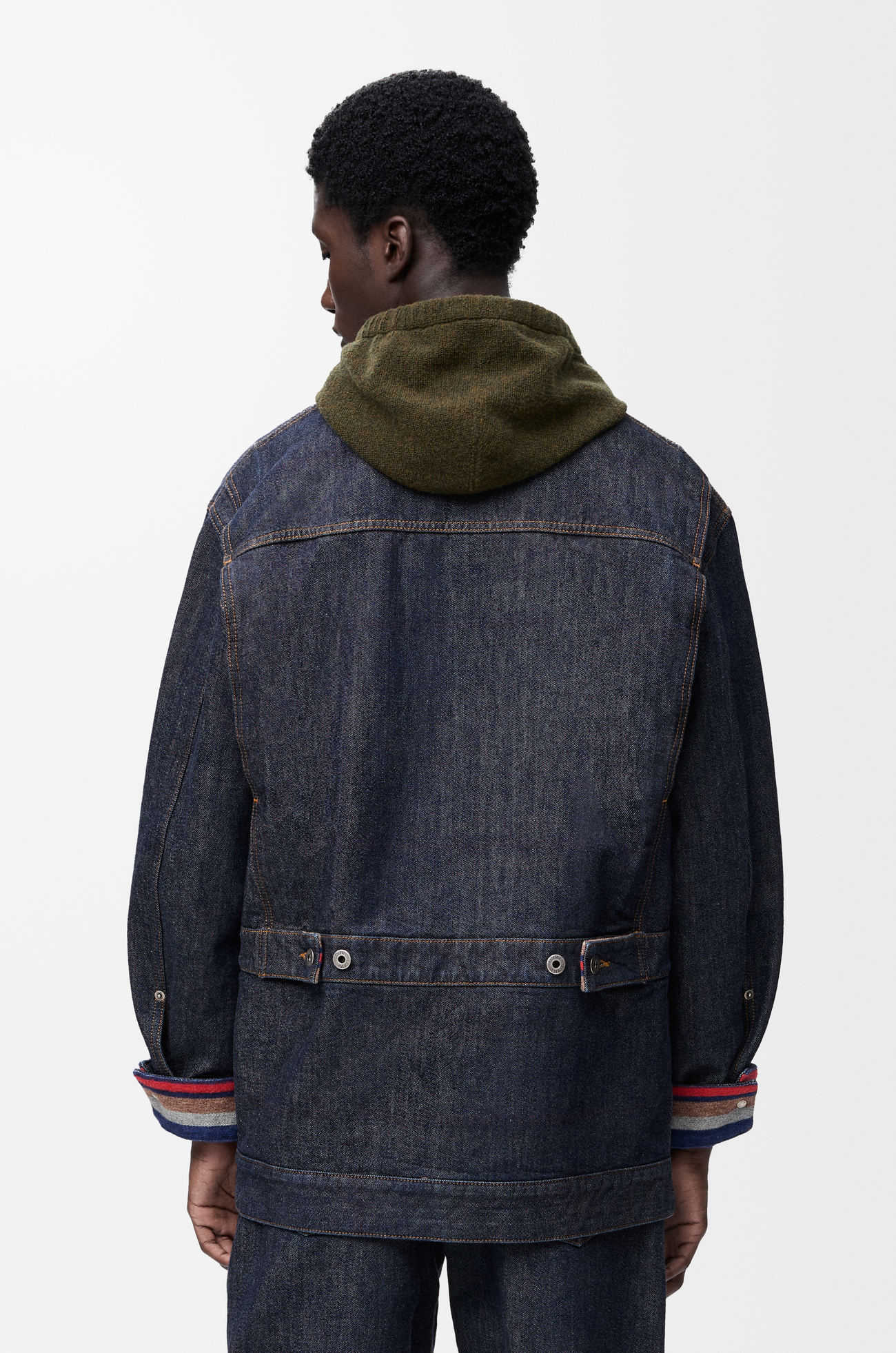 LOEWE Jacket in denim Raw Denim/Blue