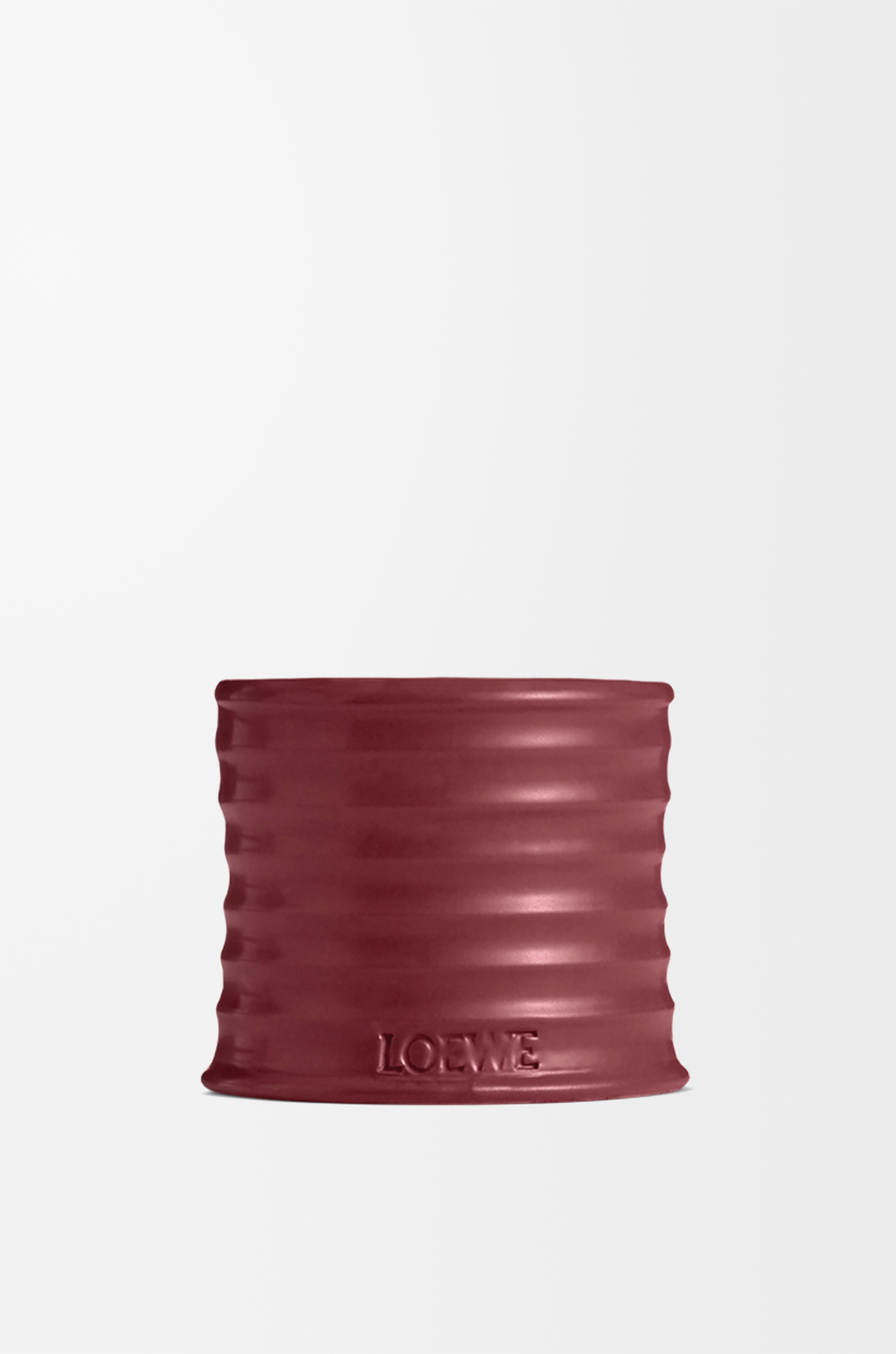 LOEWE Small Beetroot candle Magenta