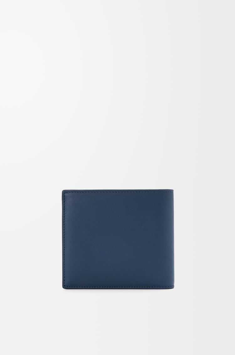 LOEWE バイフォールド コインウォレット（サテンカーフ） インディゴダイ