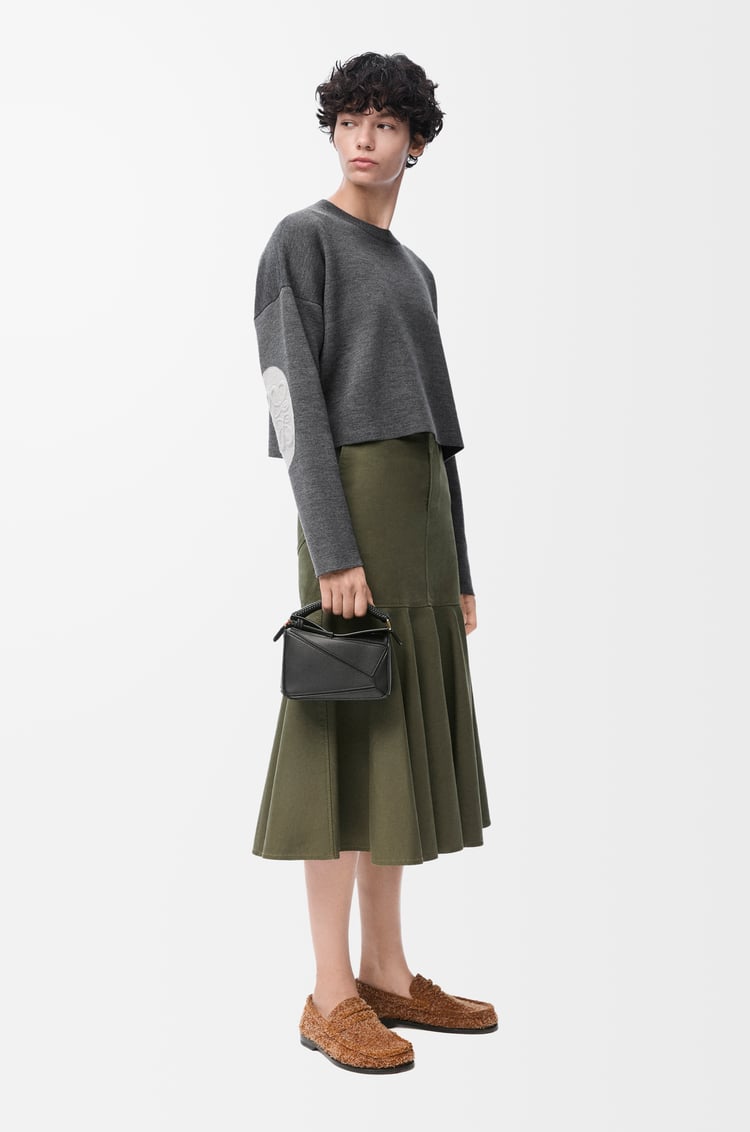 LOEWE Jersey Anagram en lana Gris Oscuro