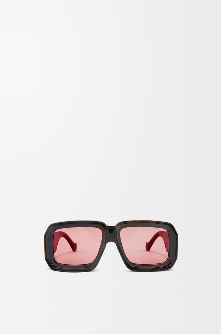 LOEWE Paula's Ibiza dive in mask sunglasses  Shiny Black