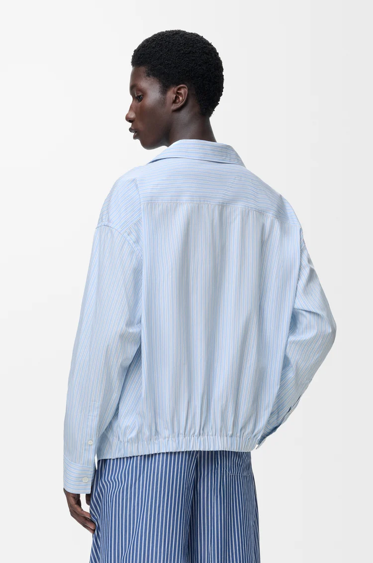 LOEWE Shirt in cotton White/Navy