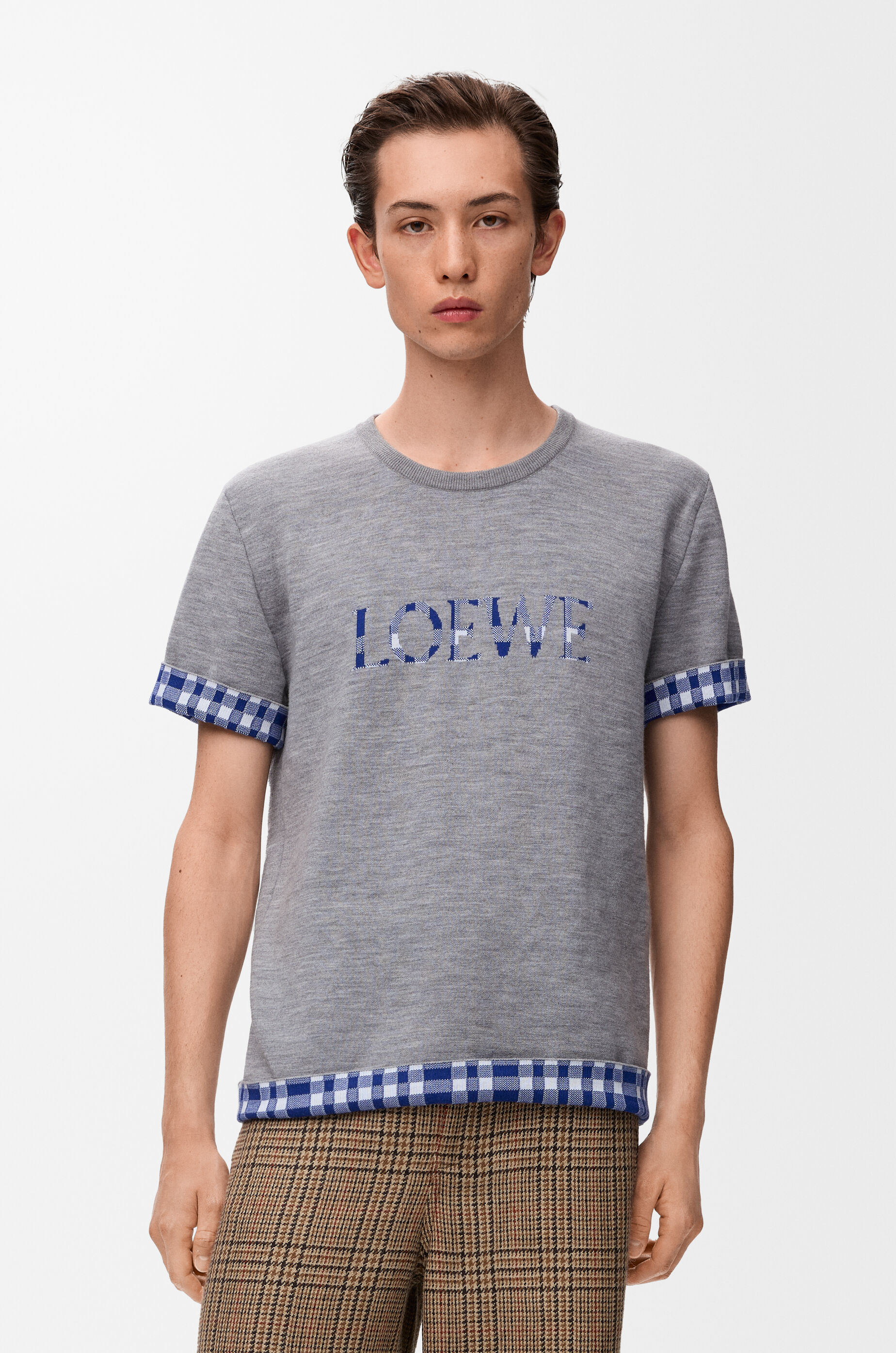 トップス（ウール&コットン） グレー - LOEWE