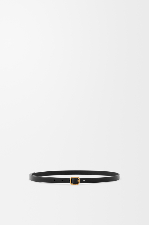 LOEWE 라운드 소프트 벨트 - 클래식 카프스킨 블랙