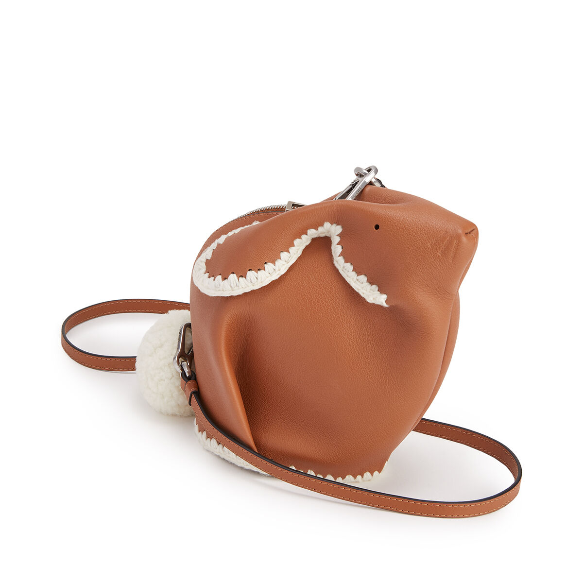 Bunny Crochet Bag Tan LOEWE