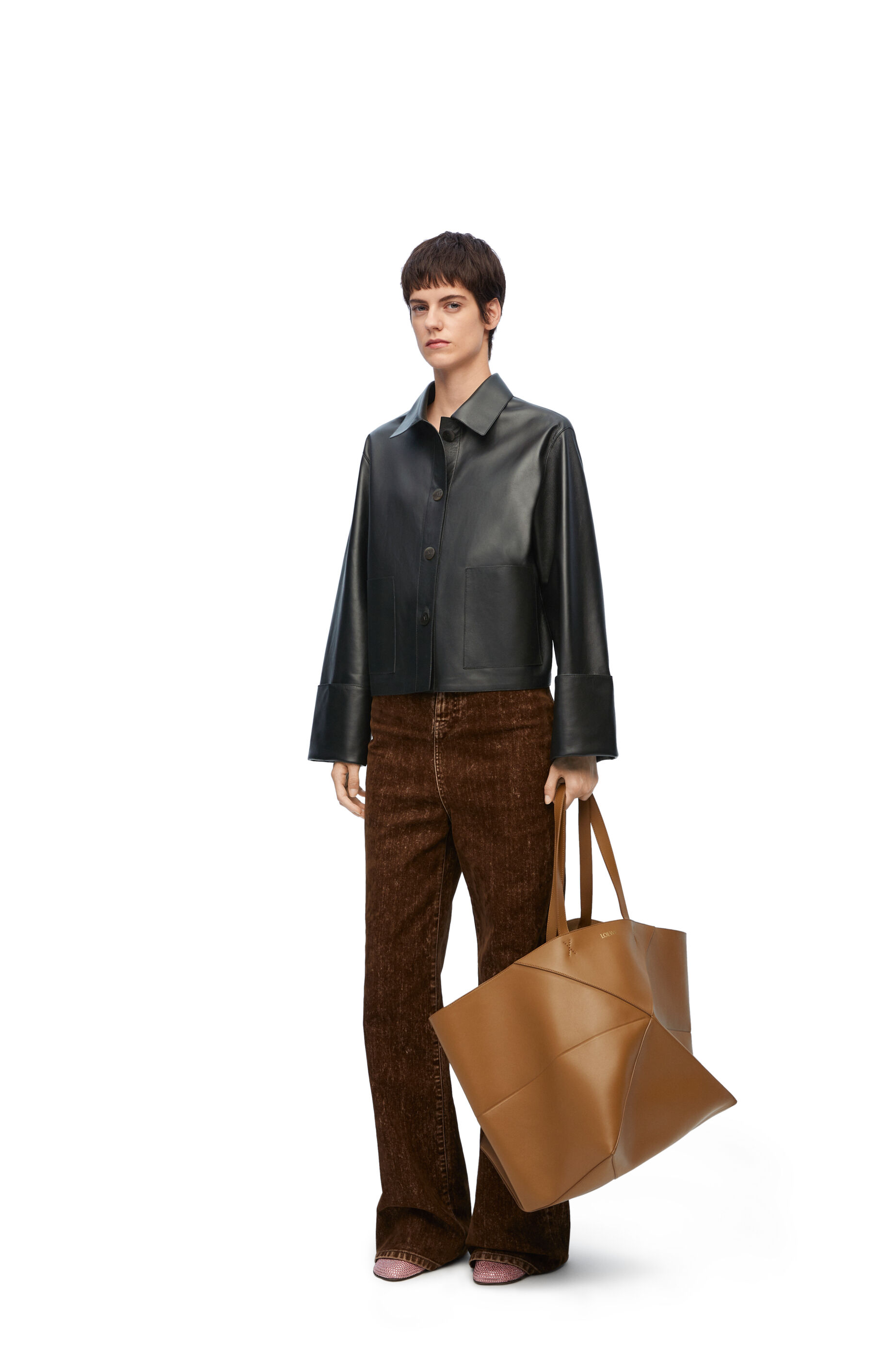 Leather Womenswear our leather clothing for women collection LOEWE