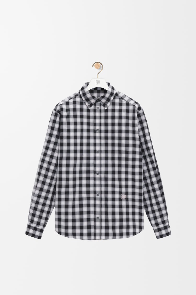 LOEWE Shirt in cotton White/Black