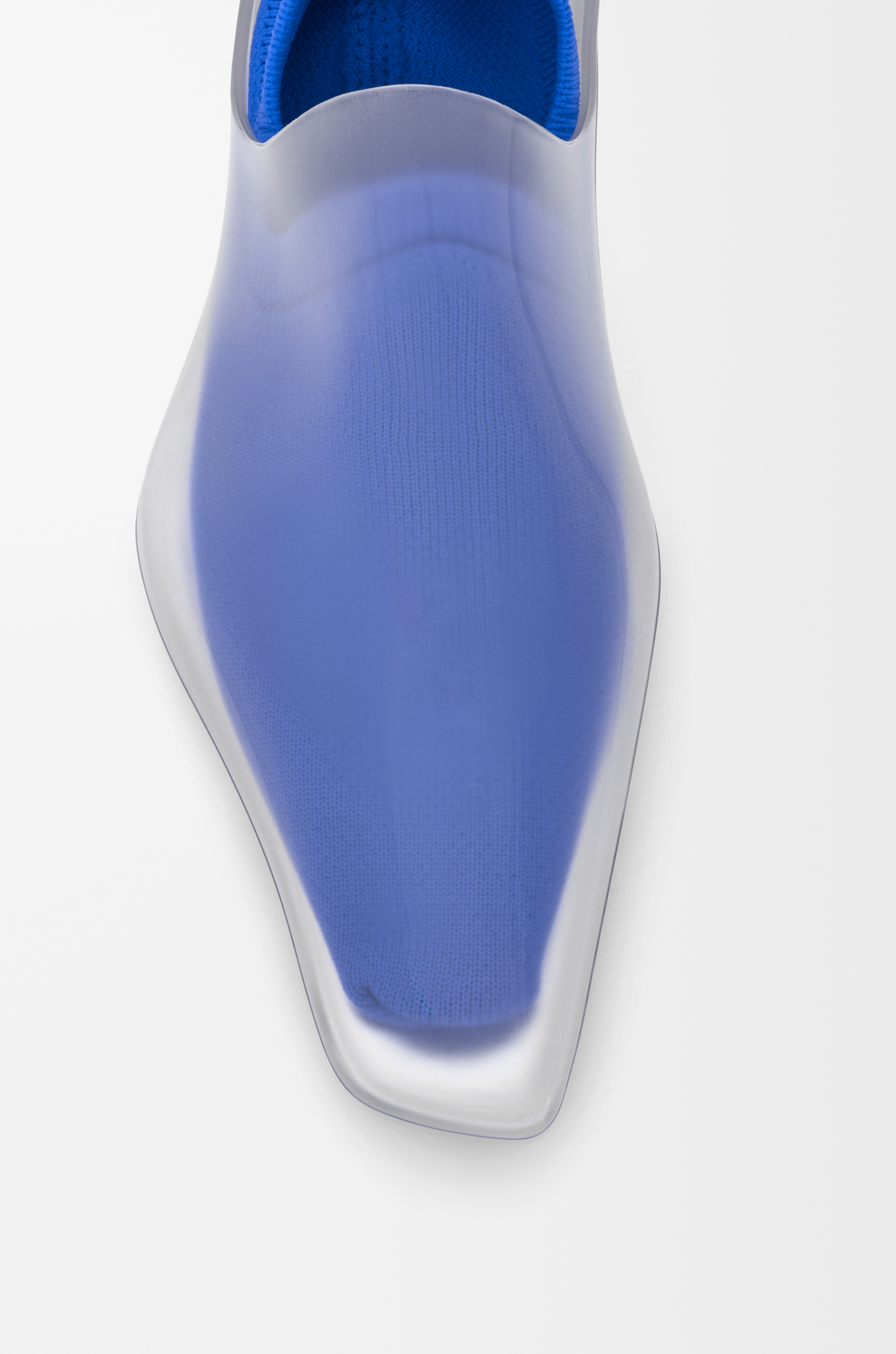 LOEWE Botín Emily aqua en PVC Transparente