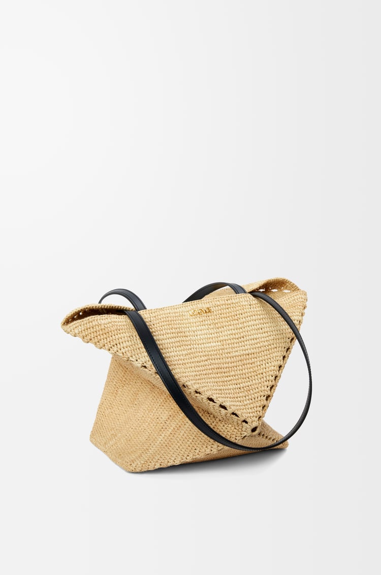 LOEWE Bolso Puzzle Fold Tote en rafia Natural