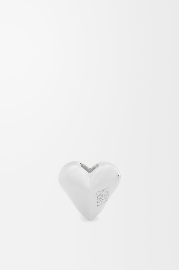 LOEWE Großer Herz-Würfel Palladium