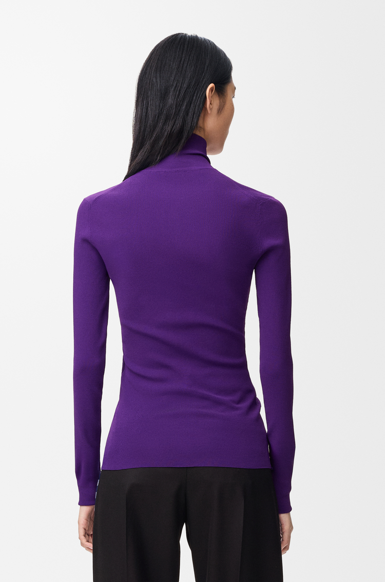 LOEWE Top in misto viscosa Viola