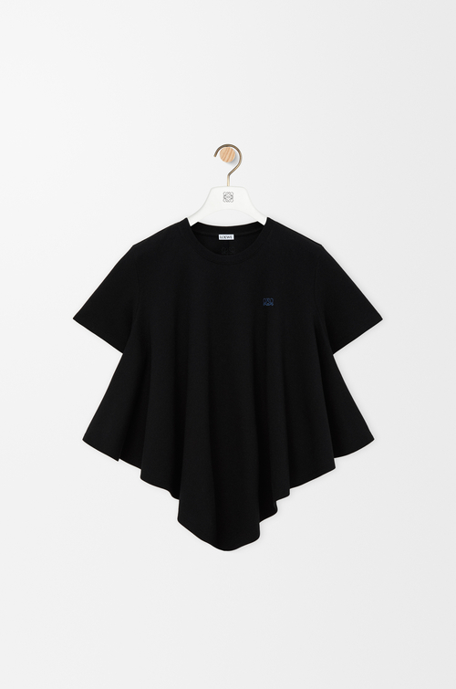 LOEWE ケープ Tシャツ（コットンブレンド） ブラック