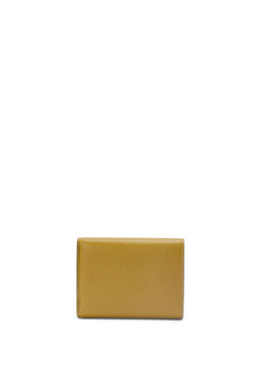 LOEWE Trifold wallet in soft grained calfskin Ochre