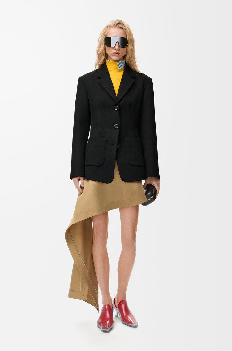 LOEWE Sleeveless top in viscose blend Yellow