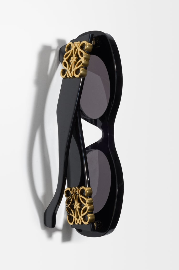 LOEWE Maxi Anagram Butterfly Sunglasses Black