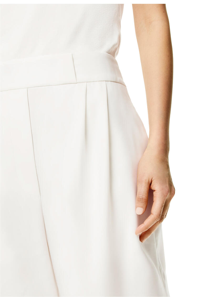 LOEWE Tank jumpsuit in cotton, wool and silk White pdp_rd