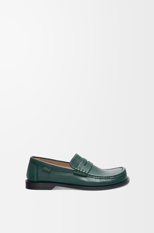LOEWE Campo loafer in deerskin Evergreen plp_rd