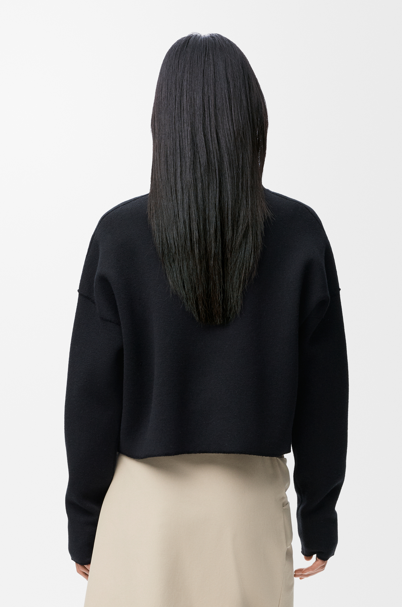 LOEWE Jersey Anagram en mezcla de lana Negro