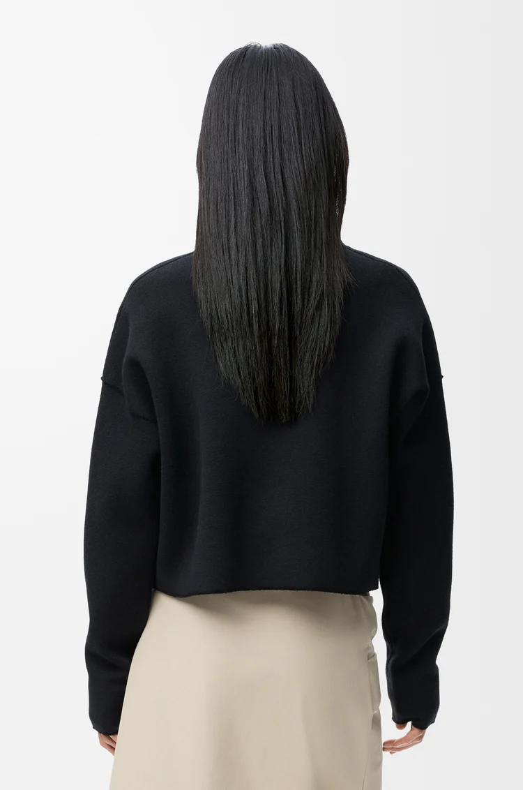 LOEWE Jersey Anagram en mezcla de lana Negro