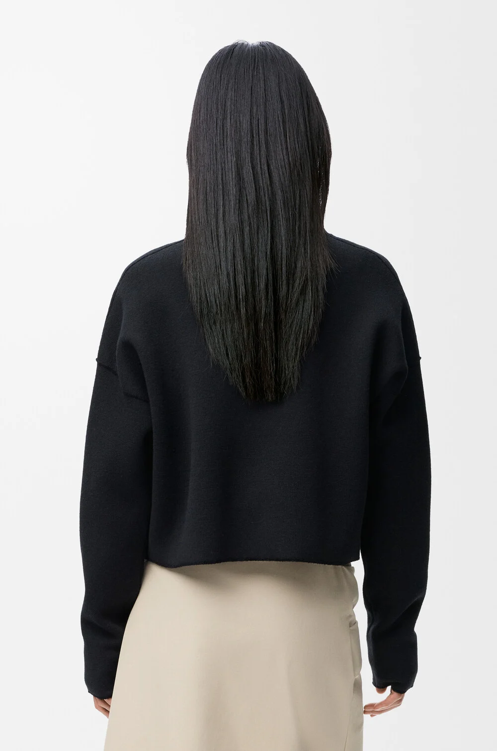 アナグラム セーター（ウール ブレンド） ブラック - ロエベ 日本 公式 