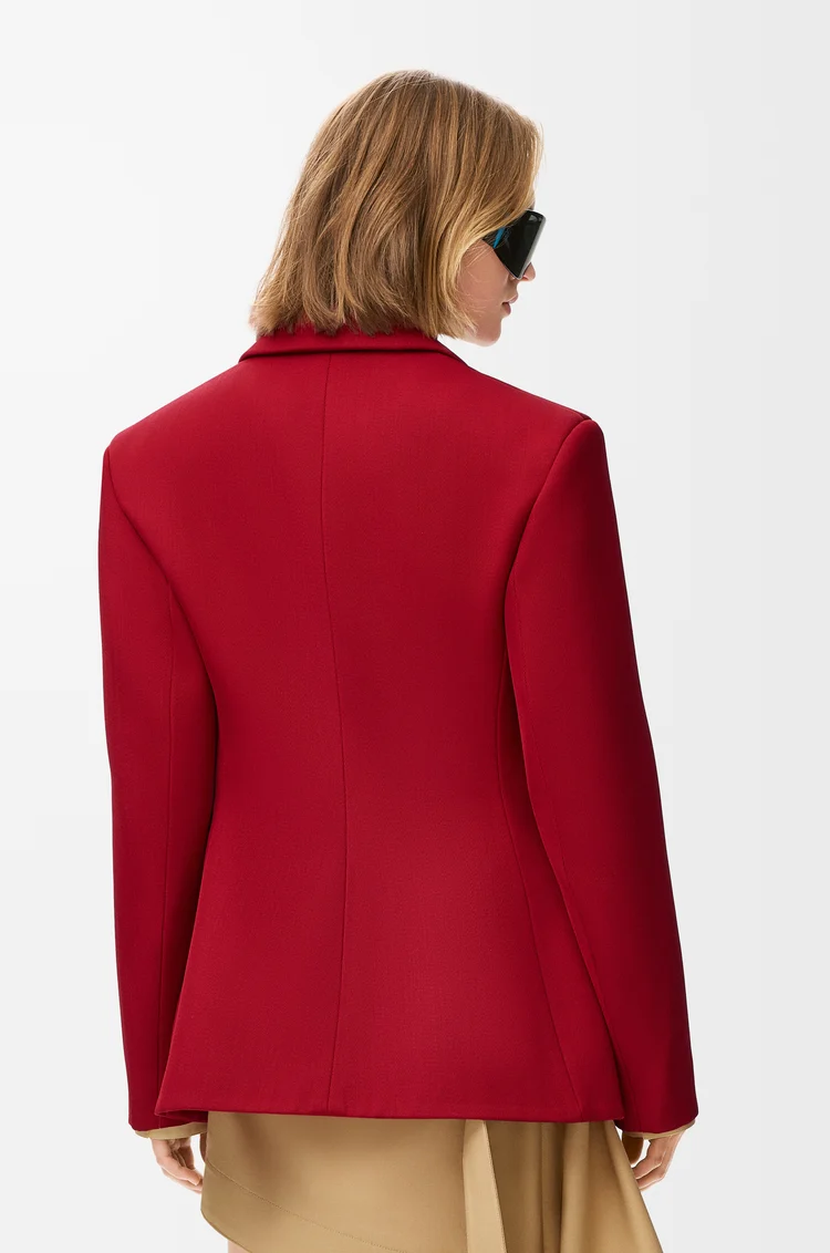 LOEWE Jacket in wool Red