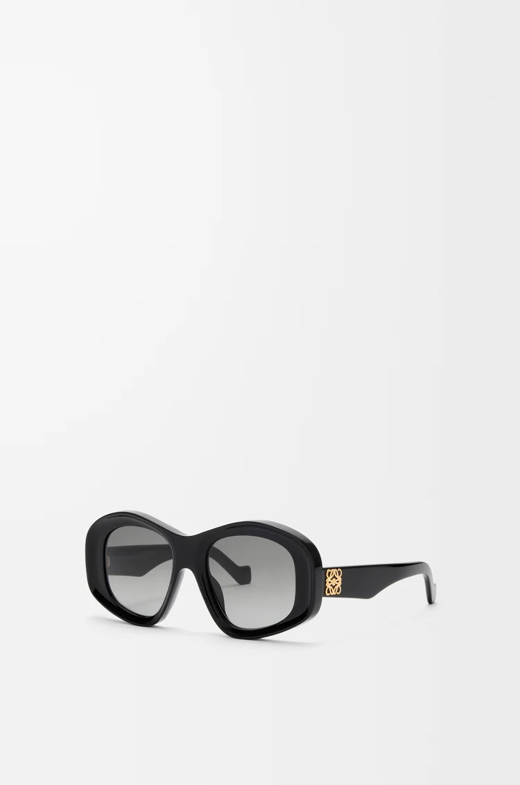 LOEWE Gafas de sol Beveled Pentagon Negro
